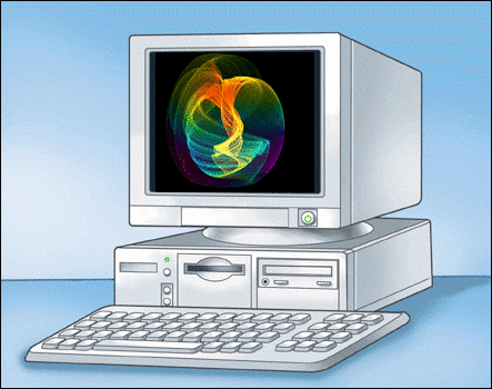 Computer man